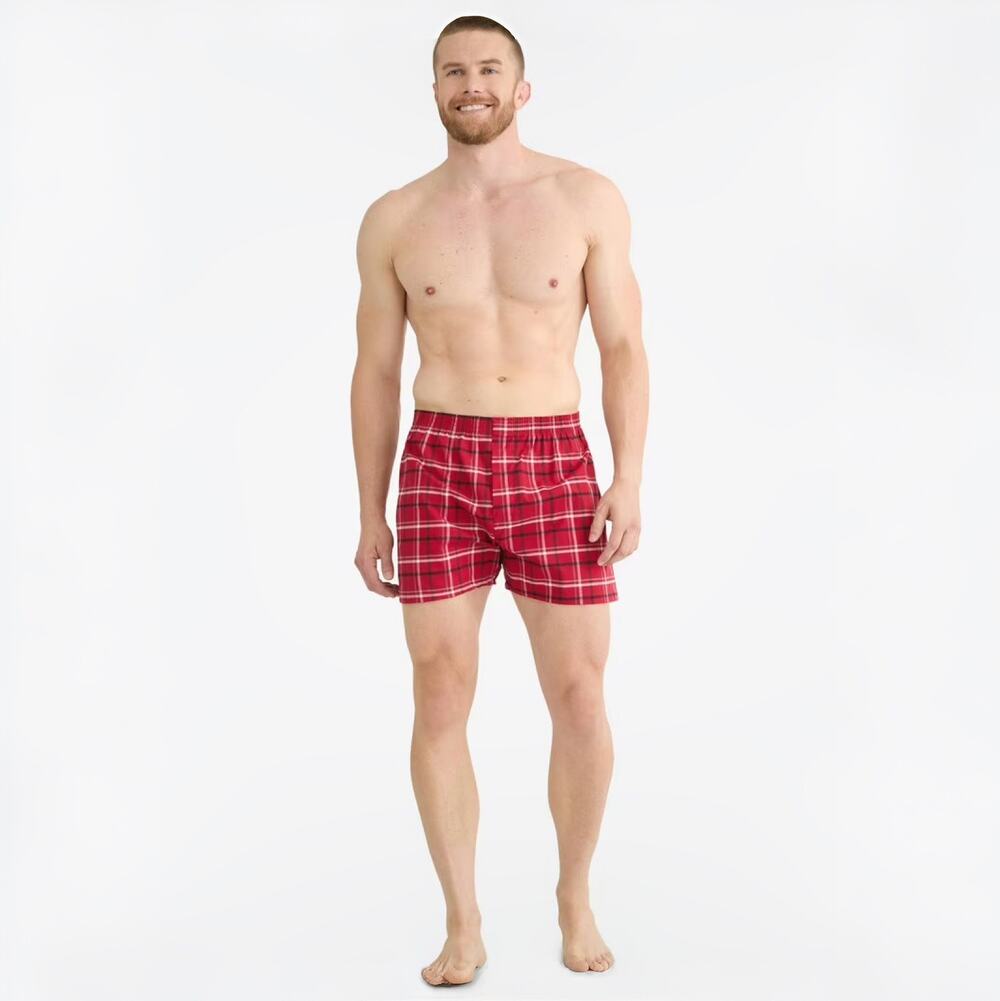 George Men's Moisture-Wicking Stretch Woven Boxers